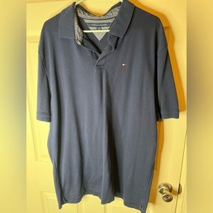 Tommy Hilfiger Short Sleeve Blue Polo Sz XXL
